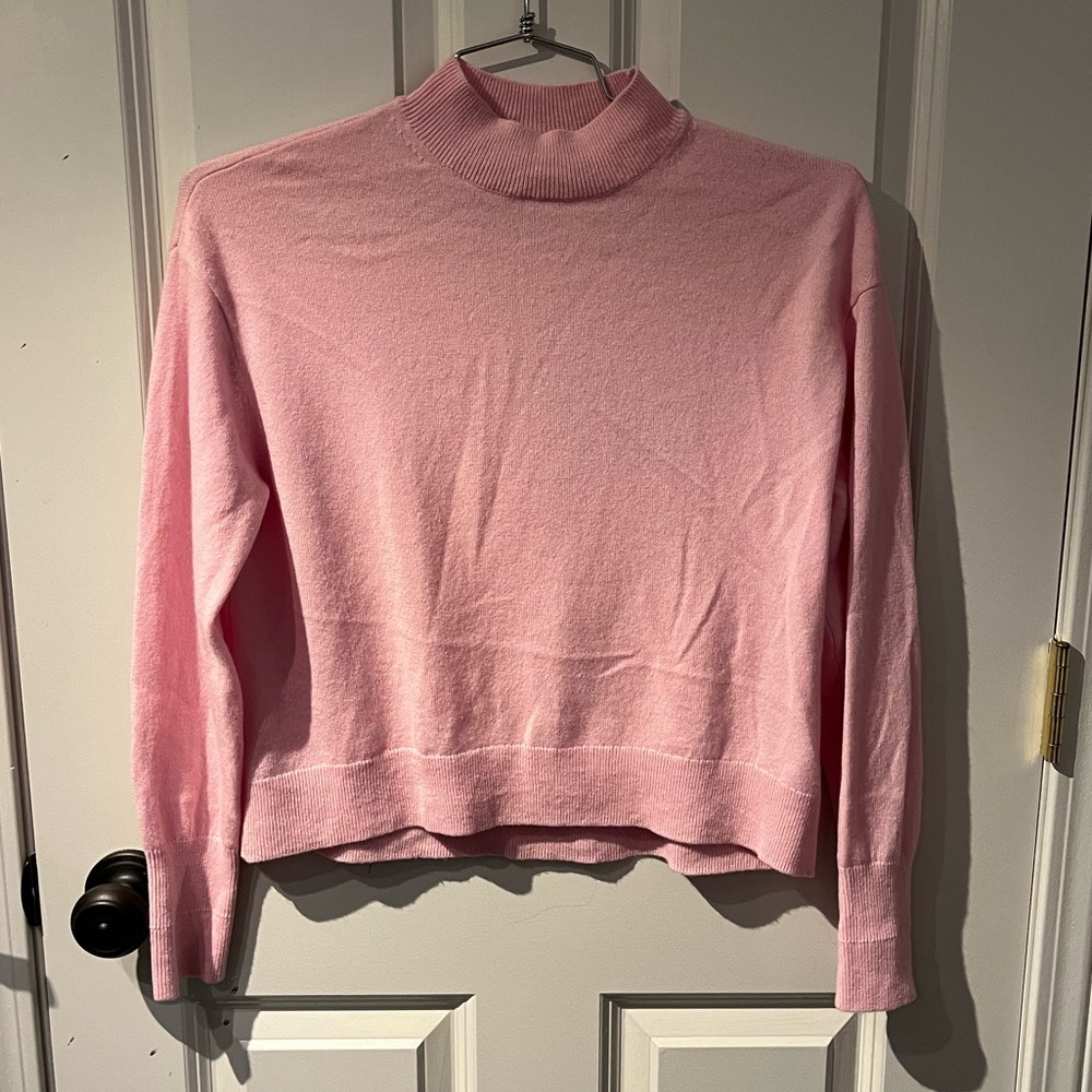 Everlan 100% cashmere mock neck sweater